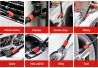 SEFIS feine Detaillierungspinsel für Interieur und Exterieur 5 Stk für das Auto