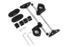 SEFIS K1 Universelles Plexiglasschild klar für Motorrad