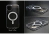 SEFIS MS Schutzhülle iPhone 14 Plus MagSafe klar 
