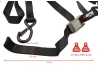 SEFIS MX Spanngurte mit Metallschnalle 25 mm x 2,4 m, 2 Stück für Motorrad