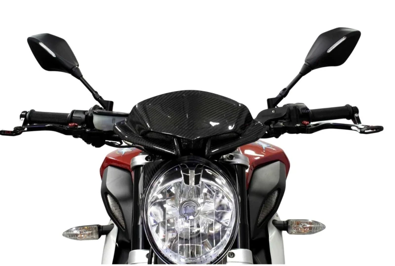 SEFIS Optic Rückspiegel mit LED-Blinkern MV Agusta für Motorrad