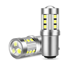 LED Lampe P21/5W BAY15D 15SMD 3,5W weiß