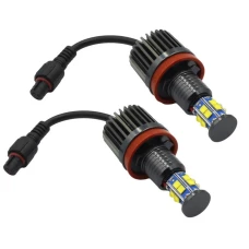 LED LAMPEN H8 LED ANGEL EYES BMW 30W 1,3,5,6,7,X5 E70, X6 E71, X1, Z4 weiß