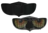 SEFIS Eye mit programmierbarem LED-Display für Motorradhelme und Fahrräder für Motorrad