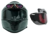 SEFIS Eye mit programmierbarem LED-Display für Motorradhelme und Fahrräder für Motorrad