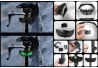 SEFIS Eye mit programmierbarem LED-Display für Motorradhelme und Fahrräder für Motorrad