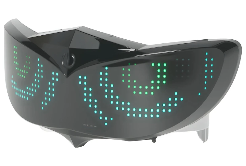 SEFIS Eye mit programmierbarem LED-Display für Motorradhelme und Fahrräder für Motorrad