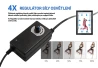 SEFIS LED světelný fotostan - fotobox 200 x 120 x 100 cm für den Haushalt