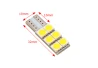 LED-Lampe 501 W5W T10 12V 6SMD weiß