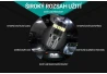 SEFIS LED-Lampe 224 W5W T10 12V 19SMD weiß für das Auto