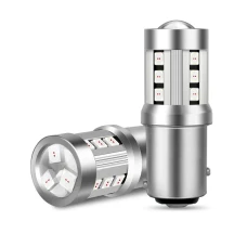 LED Lampe P21/5W BAY15D 15SMD 3,5W rot