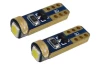 LED-Lampe T5 3030 1SMD zur Hintergrundbeleuchtung des Armaturenbretts - weiß 2 Stk für das Auto