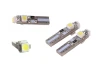 LED-Lampe T5 3528 3SMD zur Hintergrundbeleuchtung des Armaturenbretts - Weiß mit einem Hauch Blau 2 Stk für das Auto