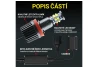 LED LAMPEN H8 LED ANGEL EYES BMW 30W 1,3,5,6,7,X5 E70, X6 E71, X1, Z4 weiß für das Auto