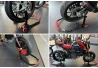 SEFIS M20 klappbarer Universal-Motorradständer SET Front und Heck