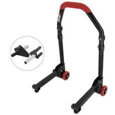 SEFIS M20 klappbarer universeller Motorradständer Front - V-Aufnahme SEFIS M20 klappbarer universeller Motorradständer Front - V-Aufnahme