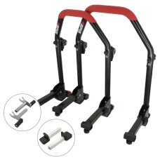 SEFIS M20U klappbarer mobiler universeller Motorradständer - SET Front und Heck - 2in1 / Standard SEFIS M20U klappbarer mobiler universeller Motorradständer - SET Front und Heck - 2in1 / Standard