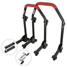 SEFIS M20U klappbarer mobiler universeller Motorradständer - SET Front und Heck - 2in1 / Dorn SEFIS M20U klappbarer mobiler universeller Motorradständer - SET Front und Heck - 2in1 / Dorn