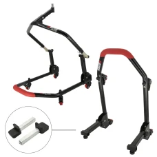 SEFIS M20U klappbarer mobiler Motorradständer Set - Lenkkopf und Hinterrad - Standard SEFIS M20U klappbarer mobiler Motorradständer Set - Lenkkopf und Hinterrad - Standard