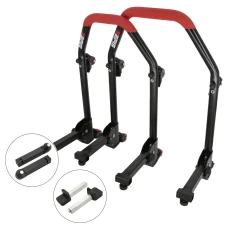 SEFIS M20U klappbarer mobiler universeller Motorradständer - SET Front und Heck - Dorn / Standard SEFIS M20U klappbarer mobiler universeller Motorradständer - SET Front und Heck - Dorn / Standard