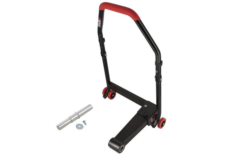 SEFIS M22 hinterer klappbarer Einarm Ständer für Monoschwingen - linksseitig mit 21.5/25.5 mm Adapter für Motorrad SEFIS M22 hinterer klappbarer Einarm Ständer für Monoschwingen - linksseitig mit 21.5/25.5 mm Adapter für Motorrad