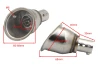 Universeller DB-Killer für Motorradauspuffe 60-68mm für Motorrad