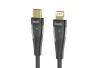 SEFIS Lade- und Datenkabel mit LED Anschlüss USB-C und Lightning 20W 1,5m schwarz für das Auto