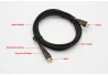 SEFIS Lade- und Datenkabel mit LED Anschlüss USB-C und USB-C 65W 1,5m schwarz für das Auto