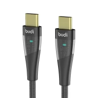 SEFIS Lade- und Datenkabel mit LED Anschlüss USB-C und USB-C 65W 1,5m schwarz 