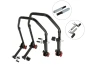 SEFIS D20 klappbarer Universal-Motorradständer - SET Front und Heck - Single / 2in1 für Motorrad