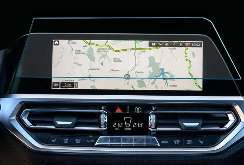 Schutzglas für das Multimedia-Display BMW G20 G21 G22 G26 G42 für das Auto