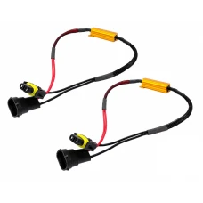 Wiederstand - Rezistor 50W 8Ω CAN BUS mit H8 H11 Fassung 2 Stk