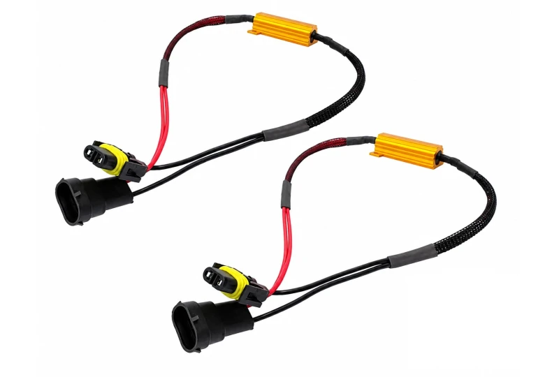 Wiederstand - Rezistor 50W 8Ω CAN BUS mit H8 H11 Fassung 2 Stk für das Auto Wiederstand - Rezistor 50W 8Ω CAN BUS mit H8 H11 Fassung 2 Stk für das Auto