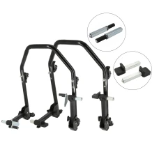 SEFIS D20U klappbarer mobiler universeller Motorradständer - SET Front und Heck - Single / Standard SEFIS D20U klappbarer mobiler universeller Motorradständer - SET Front und Heck - Single / Standard