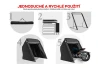 SEFIS L Faltgarage - Motorradgarage 345x188x190cm für Motorrad