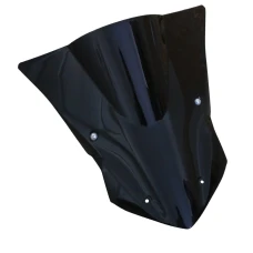 Schwarzes Plexiglasschild Kawasaki Z900 2017-2019 Schwarzes Plexiglasschild Kawasaki Z900 2017-2019