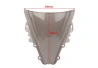 Leicht gerauchtes Plexiglasschild Yamaha YZF-R6 2006-2007 für Motorrad
