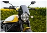 Plexiglasschild dunkel verraucht Ducati Scrambler 2015-2020 für Motorrad
