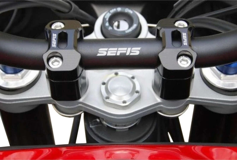 SEFIS Flat 25 Erhöhungen 28,6mm Triumph Tiger 1050 2014 - 2016