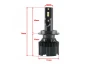 R8 LED-LAMPEN H4 70W weiß für das Auto