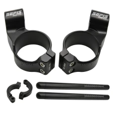 SEFIS Racing Stummellenker Clip-On SET BMW S1000RR 2019-2024 M1000RR 2022-2025 SEFIS Racing Stummellenker Clip-On SET BMW S1000RR 2019-2024 M1000RR 2022-2025