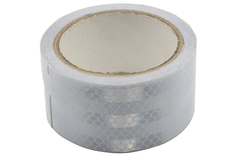 Reflektierendes Klebeband - weiß 50mm x 5m 