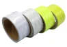 Reflektierende Klebebänder in 4 Stück - silber / fluo 