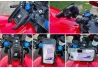 SEFIS RW + Telefonhalter mit Anti-Shock-Adapter - in den Lenkkopf für Motorrad