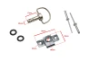 Schnellspannschraube D-Ring 17mm für Motorrad