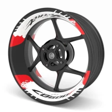 SEFIS zweiteilige Felgenaufkleber HONDA CB600F