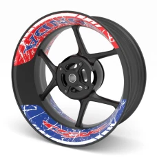 SEFIS zweiteilige Felgenaufkleber HONDA CBR