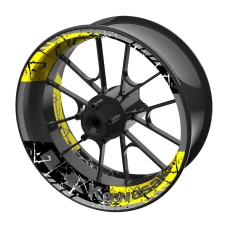 SEFIS zweiteilige Felgenaufkleber KAWASAKI Z1000