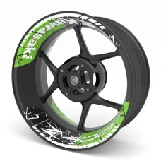 SEFIS zweiteilige Felgenaufkleber KAWASAKI Z400