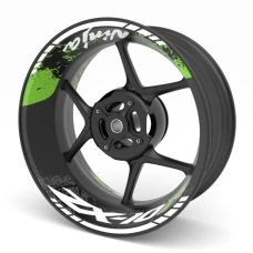 SEFIS zweiteilige Felgenaufkleber KAWASAKI ZX-10R